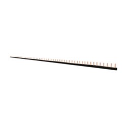 Lot de 10 Peignes horizontaux noirs 1 m 56 modules unipolaire