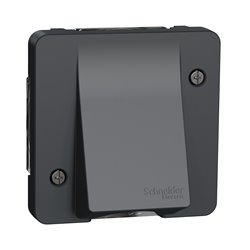 Sortie de câble Mureva Styl MUR37931 gris connexion auto, composable