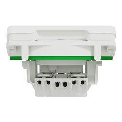 Prise de courant 2P+T Mureva Styl MUR39133 blanc connexion auto, composable
