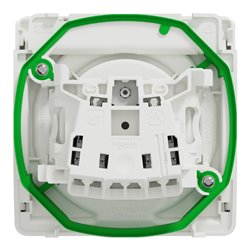 Prise de courant 2P+T Mureva Styl MUR39133 blanc connexion auto, composable