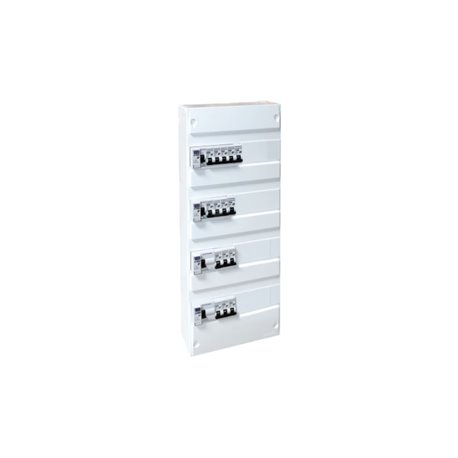 Tableau électrique 4 rangées 52 modules pour logement T5 et plus