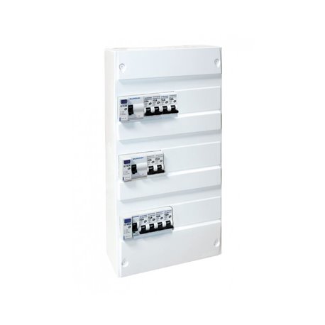 Tableau électrique 3 rangées 39 modules pour logement T3-T5