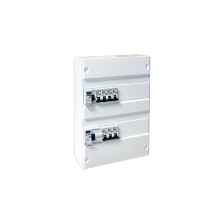 Tableau électrique 2 rangées 26 modules pour logement T1-T3