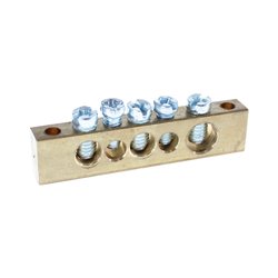 Barrette Laiton 5 trous