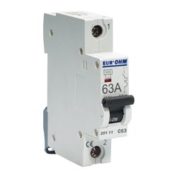 Lot de 12 Disjoncteurs Unipolaire 1 module 63A