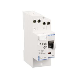 Interrupteur différentiel 40A connextion Haut/Haut Classe A
