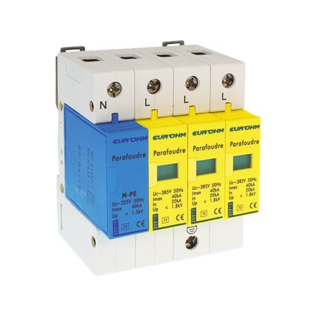 Parafoudre 3P+N 4 modules