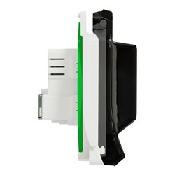 Répéteur wifi avec adaptateur Mureva Styl MUR39070 blanc composable