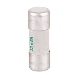Lot de 10 Fusibles industriels Type aM 22x58 mm sans percuteur 80A