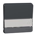 Enjoliveur porte étiquette lumineux Mureva Styl MUR34203 Gris 
