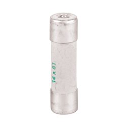 Lot de 10 Fusibles industriels Type aM 14x51 mm avec percuteur 8A