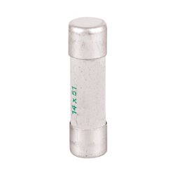 Lot de 10 Fusibles industriels Type aM 14x51 mm sans percuteur 40A