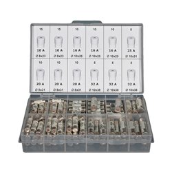 Lot de 100 Fusibles domestique Sans percuteur