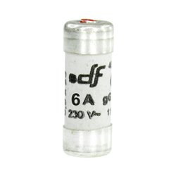 Lot de 10 Fusibles domestiques Avec voyant 8,5x23 mm