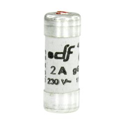 Lot de 10 Fusibles domestiques Avec voyant 8,5x23 mm