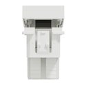 Permutateur 10A 250Vca Unica NU310518 Blanc 1 module mécanisme seul