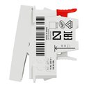 Permutateur 10A 250Vca Unica NU310520 Blanc antibactérien 1 module mécanisme seul