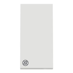 Permutateur 10A 250Vca Unica NU310520 Blanc antibactérien 1 module mécanisme seul