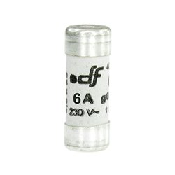 Lot de 10 Fusibles domestiques Sans voyant 8,5x23 mm