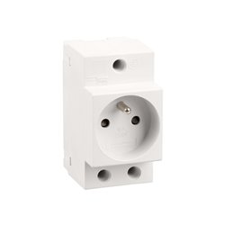 Prise de courant Modulaire 2P + T