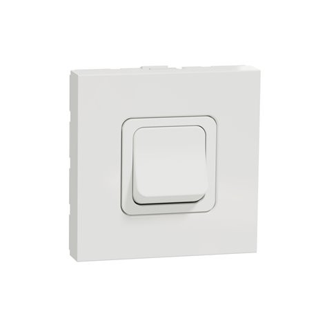 Interrupteur bipolaire 20A Unica NU322518 Blanc 2 modules mécanisme seul Interrupteur bipolaire 20A Unica NU322518 Blanc 2 modules mécanisme seul