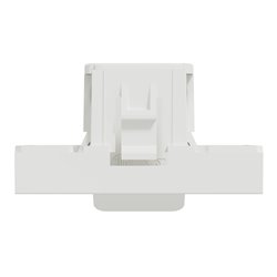 Interrupteur bipolaire 20A Unica NU322518 Blanc 2 modules mécanisme seul
