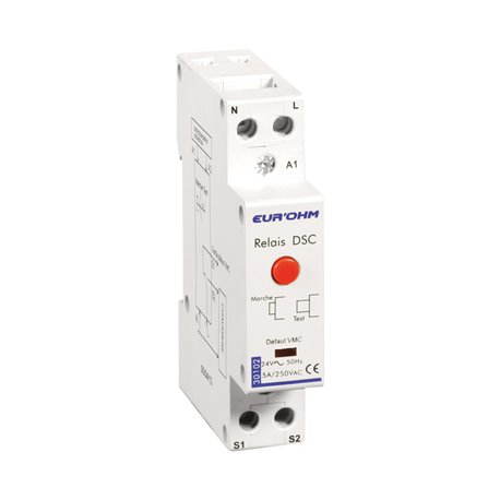Relais DSC gaz 24V 5A à la fermture 1 module