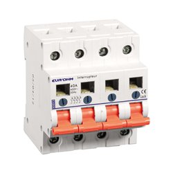 Interrupteur 4P 40A 4 modules