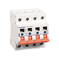 Interrupteur 4P 100A 4 modules
