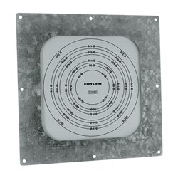 Passe-membranes Pour gaine de ventilation 1 entrée avec cadre métallique