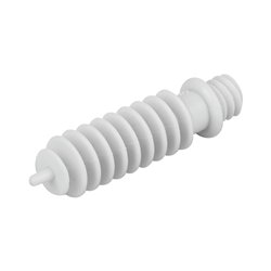 Lot de 100 chevilles de fixation filetées Ø8 mm Grise