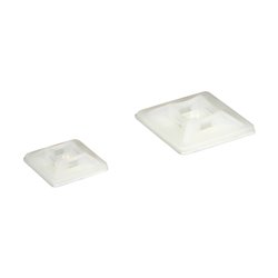 Lot de 100 embases adhésives Incolore pour collier 5,4 mm