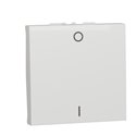 Interrupteur bipolaire 16A Unica NU326218 Blanc 2 modules mécanisme seul