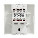 Interrupteur bipolaire lumineux (indication) Unica NU326218S Blanc 2 modules mécanisme seul