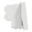 Interrupteur bipolaire lumineux (indication) Unica NU326218S Blanc 2 modules mécanisme seul