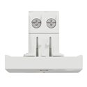 Interrupteur bipolaire lumineux (indication) Unica NU326218S Blanc 2 modules mécanisme seul