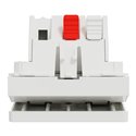 Commande à carte NO/NF 10A Unica NU328318 Blanc 2 modules mécanisme seul