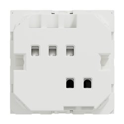 Commande à carte électronique Unica NU354018 Blanc 2 modules mécanisme seul