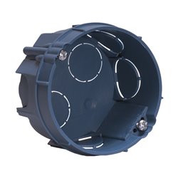 Lot de 10 boites d'appareillage maçonnerie 1 poste Ø67 mm Prof 30 mm