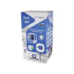 Pack de 300 Boîtes d’appareillage étanche à l’air 1 poste Prof 50 mm