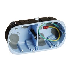 Boîte faradisée 2 postes Prof 40 mm