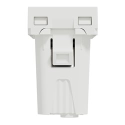 Lot de 10 prises standard italien 16A 2P+T Unica NU302318 Blanc 1 module mécanisme seul