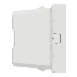 Lot de 10 prises standard italien 16A 2P+T Unica NU302318 Blanc 1 module mécanisme seul