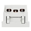 Prise 2P+T FR 90° vis Unica NU303918 Blanc mécanisme seul