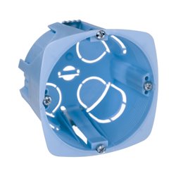 Lot de 5 boîtes d'appareillage choisons sèches 1 poste Prof 50 mm