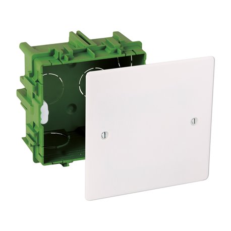 Lot de 5 Boîte de dérivation encastrées Pour murs maçonnés 75x75x40 mm