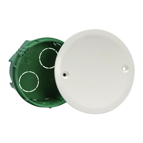 Boîte de dérivation encastrée Pour murs maçonnés Ø60x40 mm