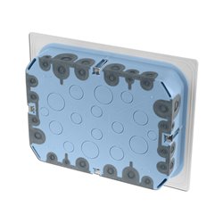 Boîte de dérivation encastrée Pour cloisons sèches boîte étanche à l'air 250x190x50 mm