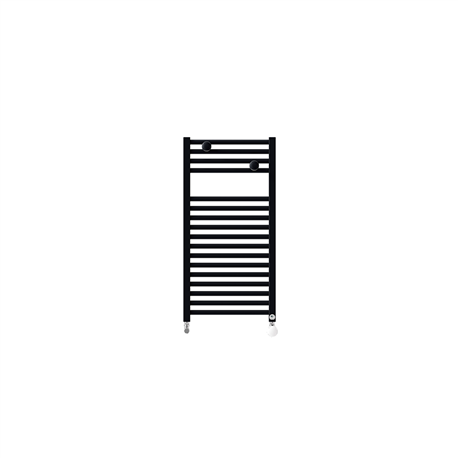 Sèche serviette eau chaude Riva 4 Étroit, 314 Watts Noir Carbone Raccordement sur collecteur Sèche serviette eau chaude Riva 4 Étroit, 314 Watts Noir Carbone Raccordement sur collecteur
