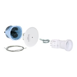 Lot de 10 points de centre DCL avec système d'arrimage Ø67/68 mm E27